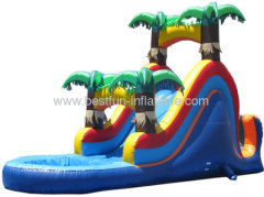 Water Pool Inflatable Jungle Water Slide