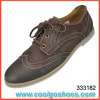 competitive price mens leather casual shoes manufacturer