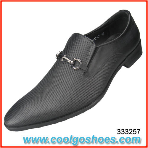 Stylish leather dress shoes wholesale for men