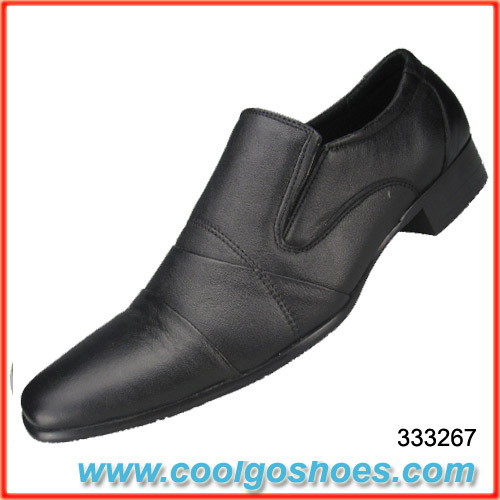 Chinese design leather dress shoes for men