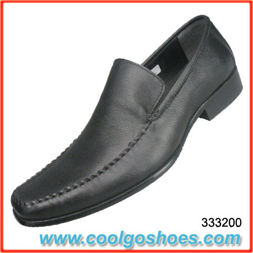 Italy leather men dress shoes manufature in China