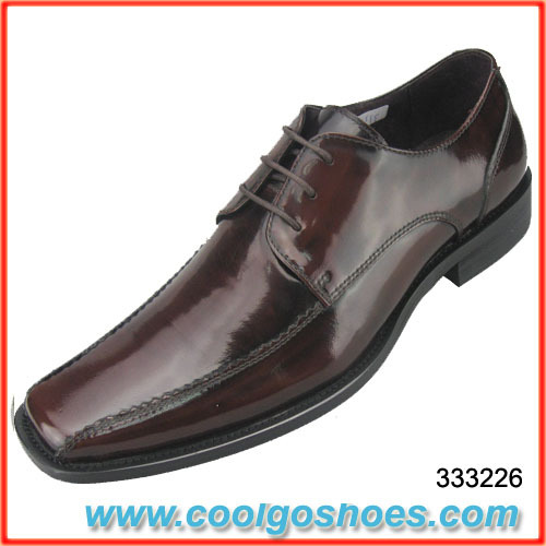 fashion men dress shoes with unique color at factory price