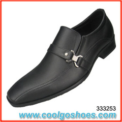 wholesale leather men dress shoes with simple design