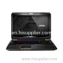 MSI GX780 011US - Core i7 2 GHz - 750 GB HDD / 7200 rpm - 17.3″ 1920 x 1080 - 12 GB RAM - Black