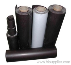 Soft rubber magnet roll