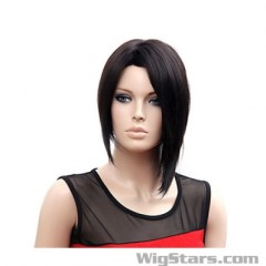 Cool Straight Black Celebrity Wigs