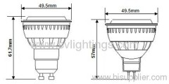 LED spotlight COB light