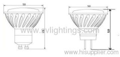 LED spotlight COB light