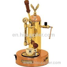 Elektra MicroCasa A Leva Copper & Brass Espresso Machine