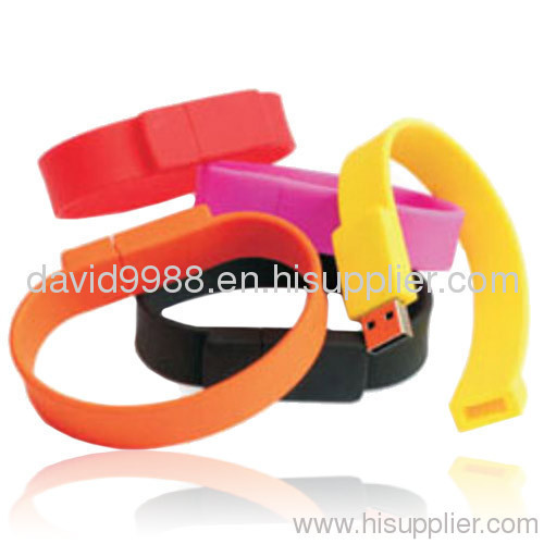 PVC bracelet usb,wristband usb,memory stick,branded bracelet usb