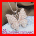 Vintage Butterfly Pendant Necklace