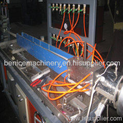 PVC wire duct profile production line