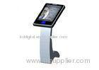 WiFi Printer RFID Card 50 - 70KHZ 17 inch Way Finding Kiosk For Public Center M1702DW-Kiosk