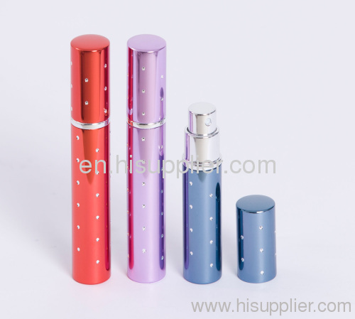 Aluminium Perfume Atomizer Bottle