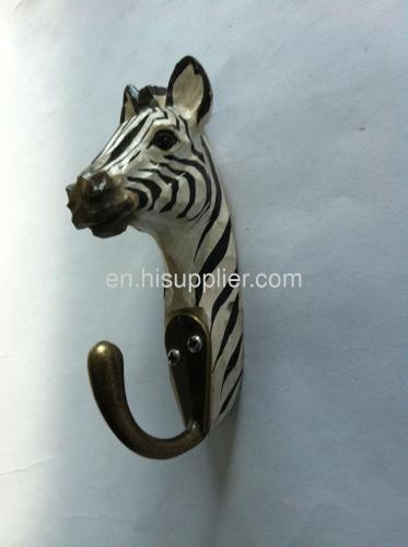 handcarving basswood zebra hook