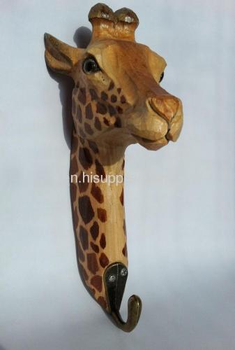 big giraffe handmade hook