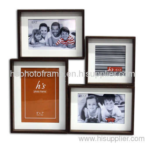 Wooden photo frame 4x6"-2&5x7"&4x4"