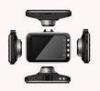 1080P30 1.5 inch 4:3 TFT LCD Speaker Manual Adjusting EV Dual Camera Car Blackbox MVS521