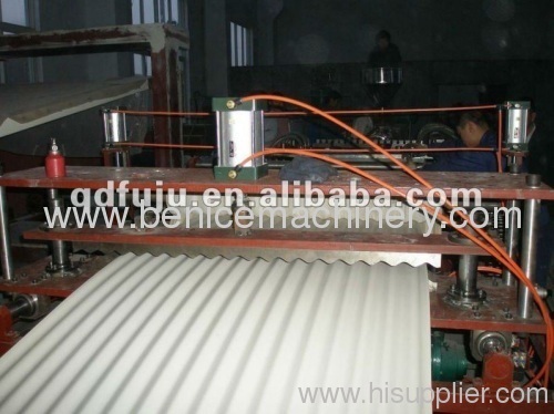 profile sheet extrusinon line