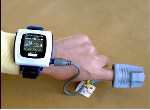 Wrist Pulse Oximeter SPO2 CE FDA