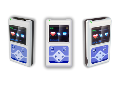CE FDA approved 12 Channel ECG Holter System,TLC5000