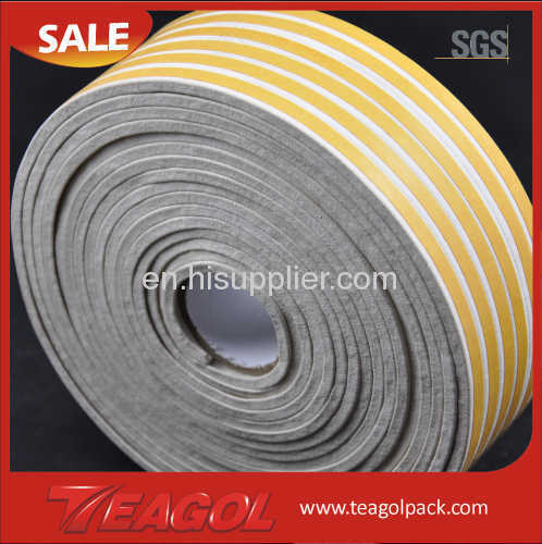 Profile I/E/P&D Self-Adhesive EPDM Rubber Foam Seal Strip Tape