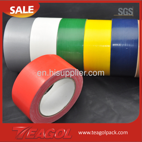 50mmx50M Cloth Duct Tape 50mesh Silver/Red/White