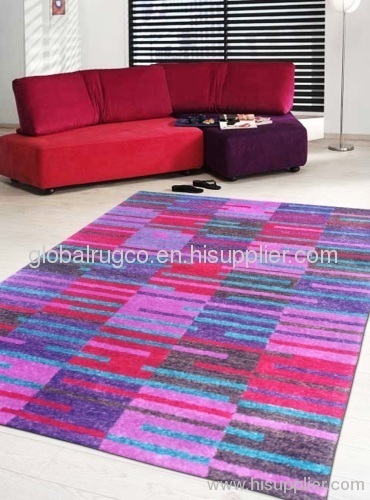 Indian handtufted wool carpet 
