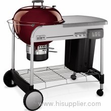 Weber 1424001 Performer Charcoal Grill (Brick Red)