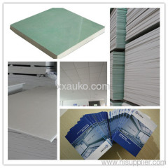 10mm high quality paperbacked gypsum board /plasterboard(AK-A)
