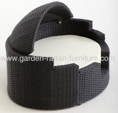 Outdoor wicker garden bed for pet sun beach lounge