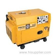 Steele Products GD-650E Electric Start Diesel Generator, 6500W