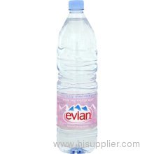 Evian Water, Natural Spring - 1.5 lt (1.58 qt)