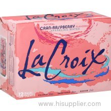 La Croix Sparkling Water, Cran-Raspberry - 12 - 12 fl oz (355 ml) cans [144 fl oz (4.26 lt)]