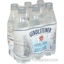 Gerolsteiner Mineral Water - 6 - 16.9 fl oz (0.5 L) bottles [101.4 fl oz (3 L)]