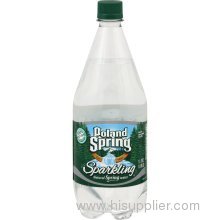 Poland Spring Sparkling Water, Natrual Spring - 1 lt (1qt 1.8 fl oz)