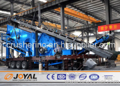 Joyal Mobile Impact Crushing Plant Y3S1848F1210