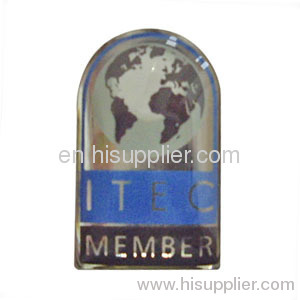 corporate symbol lapel pin
