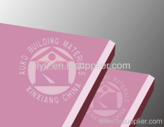 fire gypsum board standard size