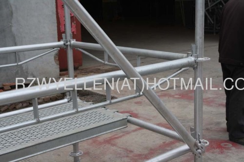steel ringlock sytem scaffold HDG