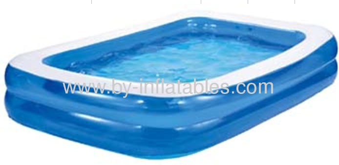 2 ring inflatable kiddie pool