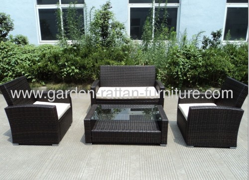 KnockDown outdoor wicker patio garden furniture sofa classic