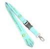 3 color Printed PET Lanyard With Metal Egg Hook, Promotional Neck Strap Lanyards