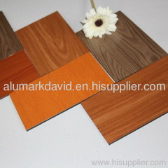 Wooden design aluminum composite panel, construction materials