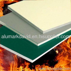 B1 standard/A2 grade fireproof aluminum composite panel