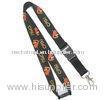 Promotional Nylon Neck Straps, Silk Screen Printing Nylon Lanyard With Custom Logo