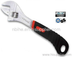 CRVHigh Quality Professional Adjustable Wrenches soft handle