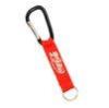 Polyester Printing Carabiner Hook Lanyards, Custom Keychain Lanyard Short Strap