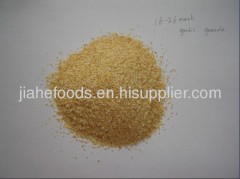 granulated dehydrated garlic granule 16-26mesh G3