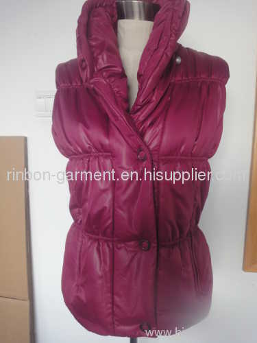 2013 NEW WOMEN STYLISH ROSE WINTER VESTS